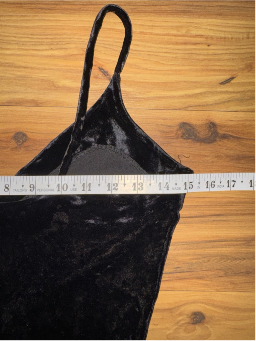 Vintage Betsey Johnson Black Crushed Velvet Mini Slip Dress L Goth Whimsigoth - Picture 8 of 9